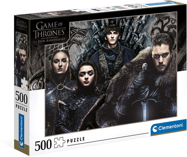 Clementoni - Game of Thrones Jigsaw Puzzle (500 Pieces)