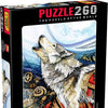 Anatolian - Howling Wolf Jigsaw Puzzle (260 Pieces)