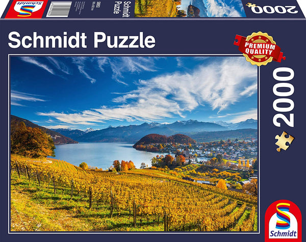 Schmidt - Vineyards Jigsaw Puzzle (2000 Pieces)
