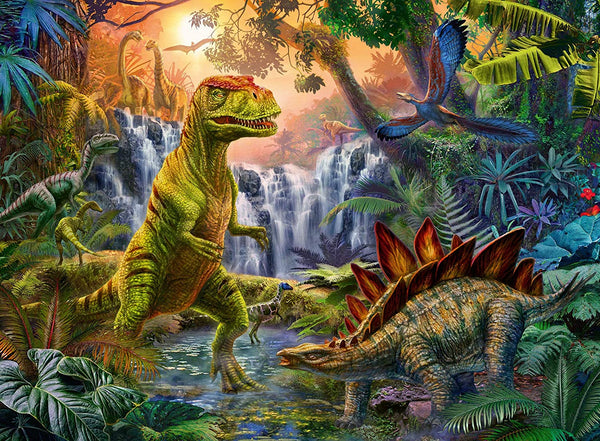 Ravensburger - Dinosaur Oasis Jigsaw Puzzle (100 Pieces)