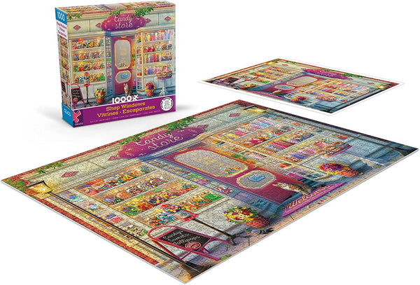 Ceaco - Shop Windows - Candy Store Jigsaw Puzzle (1000 Pieces)