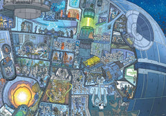Buffalo Games Star Wars - Seek & Find - The Death Star - 300 Large Piece Jigsaw Puzzle