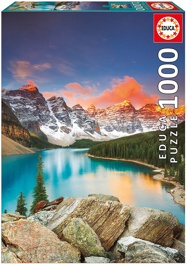 Educa - Moraine Lake Banff National Park Jigsaw Puzzle (1000 Pieces)