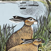 Flame Tree Studio - Rathlin Hares by Angela Harding Jigsaw Puzzle (500 Pieces)