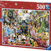 Ravensburger 14739 - Disney Christmas Train Puzzle 500pc Jigsaw Puzzle