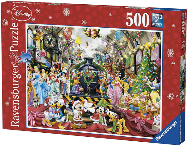 Ravensburger 14739 - Disney Christmas Train Puzzle 500pc Jigsaw Puzzle