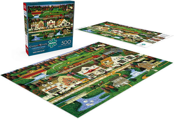 Buffalo Games - Charles Wysocki Americana Collection - Yankee Wink Hollow - 500 Piece Jigsaw Puzzle