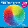 Peter Pauper Press - Color Wheel Round Jigsaw Puzzle (1000 Pieces)