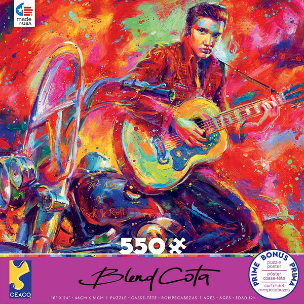 Blend COTA - The King of Rock and Roll Puzzle - 550 Pieces
