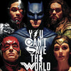 Justice League - You Can't Save The World Alone - Glow in The Dark - 1000 Piece Jigsaw Puzzle