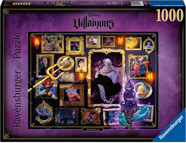 Ravensburger - Villainous: Ursula 1000pc Jigsaw Puzzle (15027)
