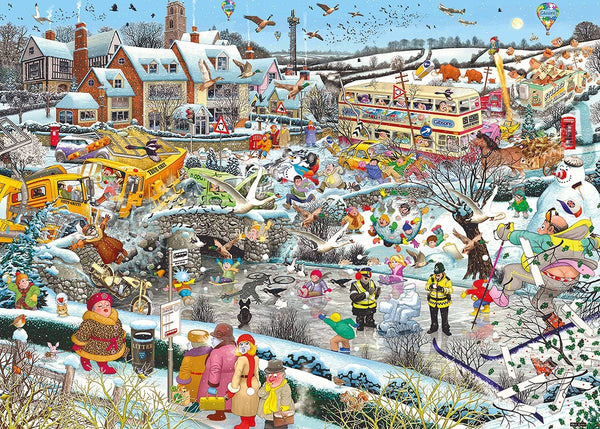 Gibsons - Mike Jupp - I Love Winter Jigsaw Puzzle (1000 Pieces)