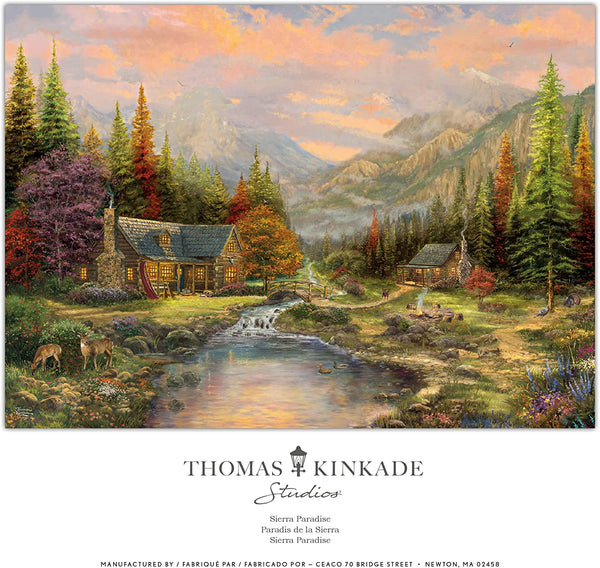 Ceaco - Sierra Paradise by Thomas Kinkade Jigsaw Puzzle (1000 Pieces)