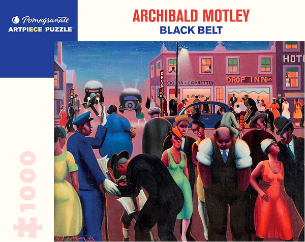 Pomegranate - Black Belt by Archibald Motley Jigsaw Puzzle (1000 Pieces)