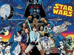 Buffalo Games - Star Wars - Comic Pinball Art Jigsaw Puzzle (400 Pieces)
