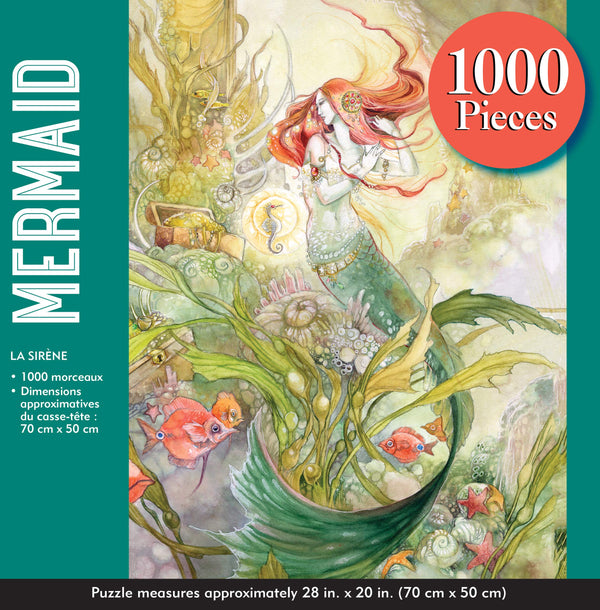 Peter Pauper Press - Mermaid Jigsaw Puzzle (1000 Pieces)