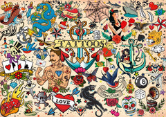 Buffalo Games - Tattoopalooza - 500 Piece Jigsaw Puzzle