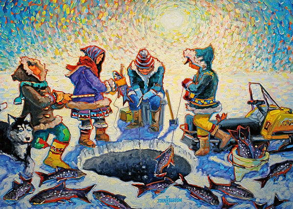 Ravensburger - Ice Fishing Jigsaw Puzzle (1000 Pieces)