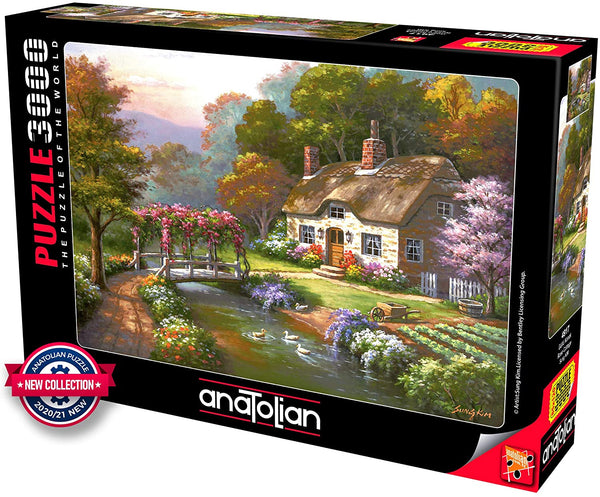 Anatolian - Rose Cottage Jigsaw Puzzle (3000 Pieces)