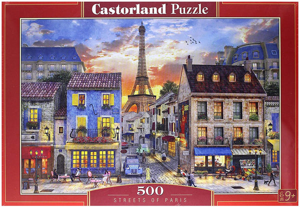 Castorland - Streets of Paris Jigsaw Puzzle (500 Pieces)