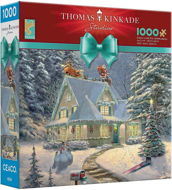 Ceaco - Holiday Midnight Delivery by Thomas Kinkade Jigsaw Puzzle (1000 Pieces)