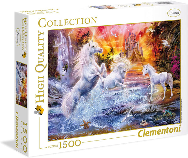 Clementoni - Collection - Wild Unicorns Jigsaw Puzzle (1500 Pieces) 31805