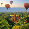 Schmidt - Hot Air Balloons, Myanmar Jigsaw Puzzle (1000 Pieces)