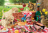 Buffalo Games - Adorable Animals - Picnic Raiders - 300 Large Piece Jigsaw Puzzle