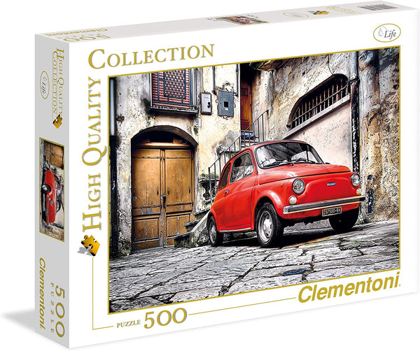 Clementoni - High Quality Collection - Fiat Jigsaw Puzzle (500 Piece)