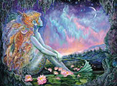 Buffalo Games - Flights of Fantasy - Mermaid Pool (Glitter Edition) by Josephine Wall Jigsaw Puzzle (1000 Pieces)