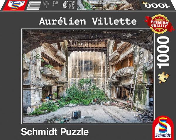 Schmidt - Cuban Theater by Aurélien Villette Jigsaw Puzzle (1000 Pieces)