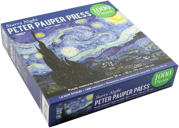 Peter Pauper Press - Starry Night by Vincent van Gogh Jigsaw Puzzle (1000 Pieces)