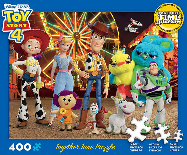 Ceaco - Together Time - Disney/Pixar - Toy Story 4 Jigsaw Puzzle, 400 Pieces