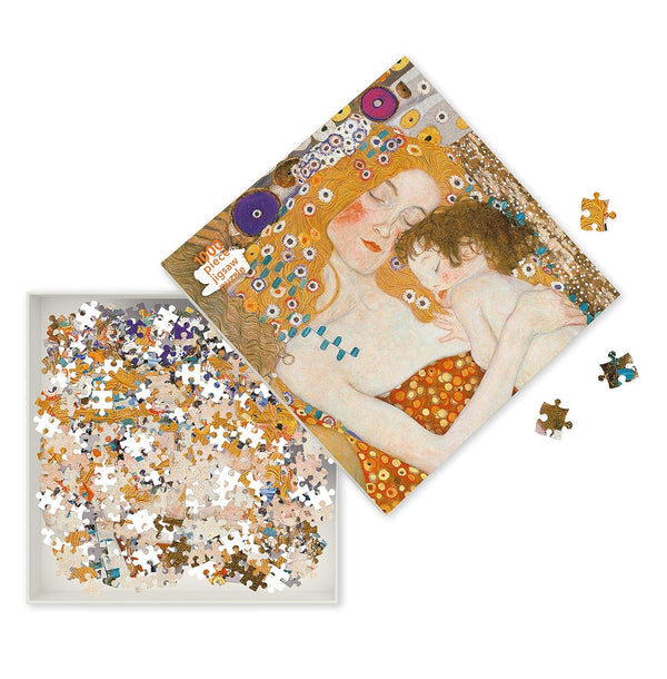 Flame Tree Studio - Three Ages of Women by Gustav Klimt Jigsaw Puzzle (1000 Pieces)