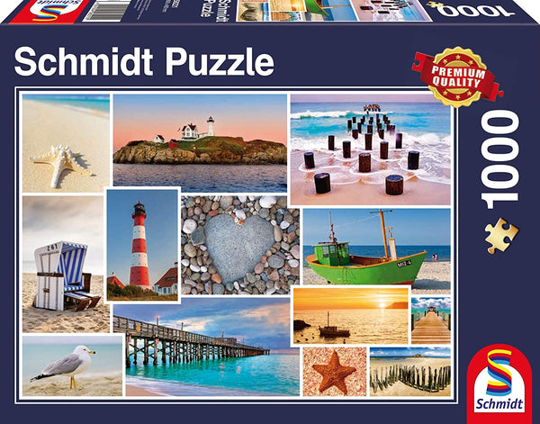 Schmidt - By The Sea Jigsaw Puzzle (1000 Pieces)