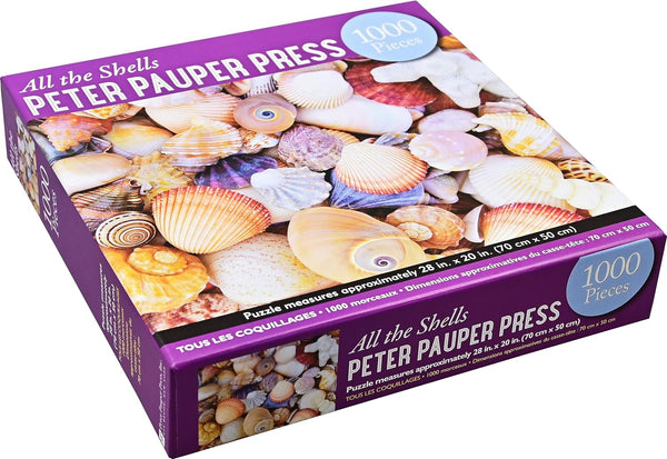 Peter Pauper Press - All the Shells Jigsaw Puzzle (1000 Pieces)