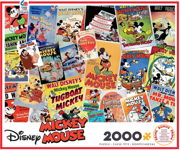Ceaco Disney Mickey Mouse Poster Puzzle - 2000 Pieces