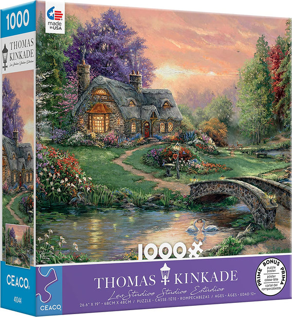 Ceaco - Sweetheart Retreat by Thomas Kinkade Jigsaw Puzzle (1000 Pieces)