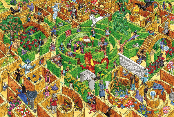 Schmidt - Labyrinth Jigsaw Puzzle (150 Pieces)