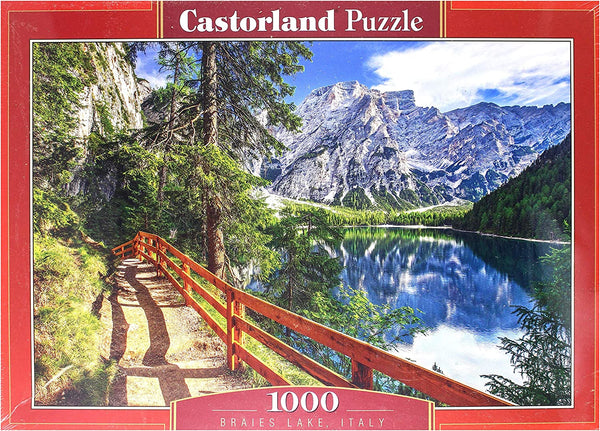 Castorland - Braies Lake, Italy Jigsaw Puzzle (1000 Pieces)