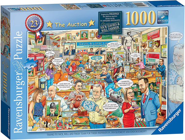 Ravensburger - The Auction No 23 Jigsaw Puzzle (1000 Pieces)
