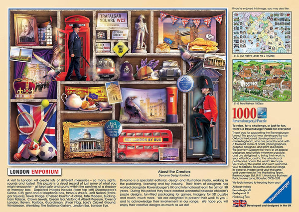 Ravensburger - London Emporium Jigsaw Puzzle (1000 Pieces)