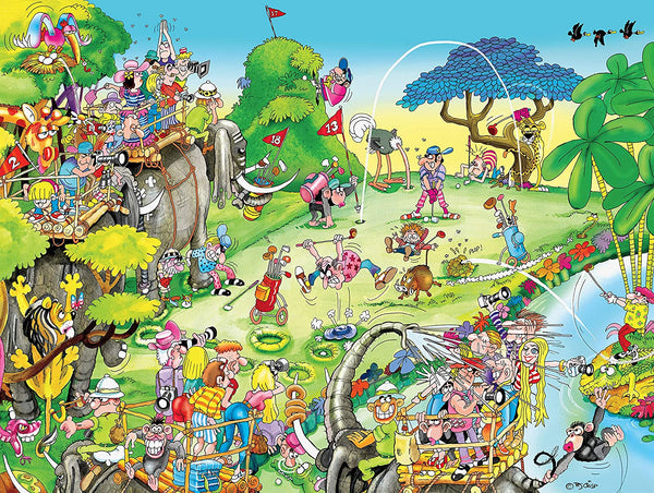 Ceaco Comic Capers - Golf Safari - 300 Piece Jigsaw Puzzle