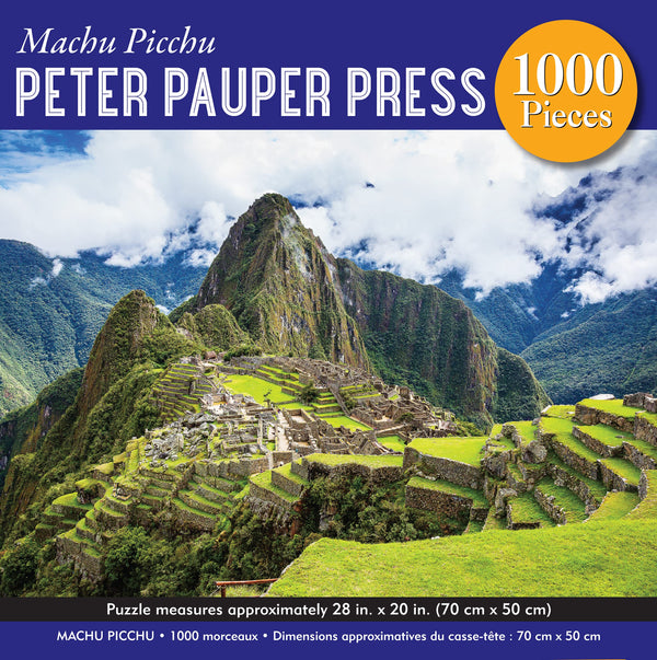 Peter Pauper Press - Machu Picchu Jigsaw Puzzle (1000 Pieces)