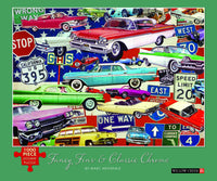 Willow Creek - Fancy Fins and Classic Chrome Jigsaw Puzzle (1000 Pieces)