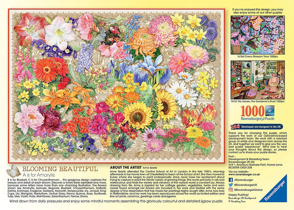 Ravensburger - Blooming Beautiful Jigsaw Puzzle (1000 Pieces)