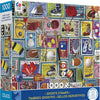 Ceaco - Stamps - Sports Jigsaw Puzzle (1000 Pieces)