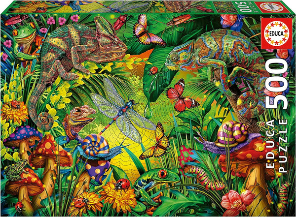 Educa - Colourful Forest Jigsaw Puzzle (500 Pieces)