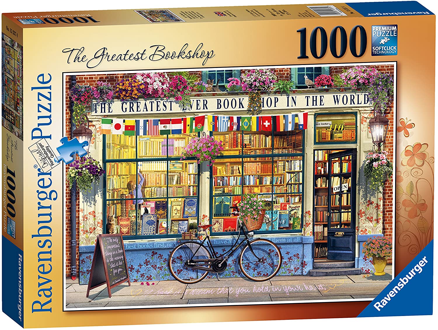 Peter Pauper Press Cinque Terre Jigsaw Puzzle (1000 Pieces) I Love