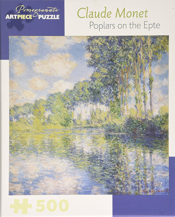 Pomegranate - Poplars On The Epte by Claude Monet Jigsaw Puzzle (500 Pieces)